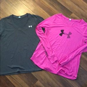 Under Armour shirts size L
